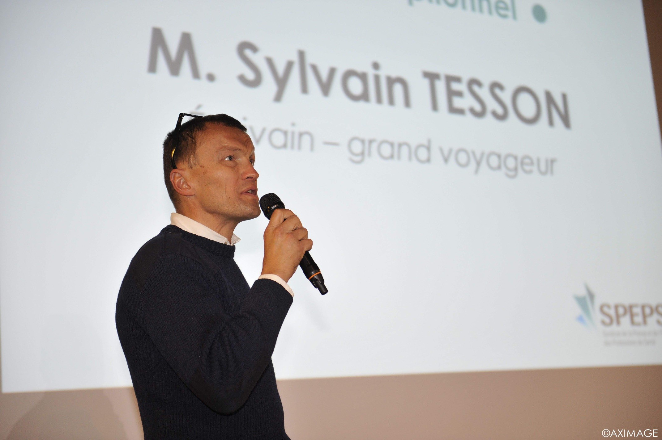 Sylvain TESSON conférencier exceptionnel en ouverture du Prix Editorial 2018 du SPEPS