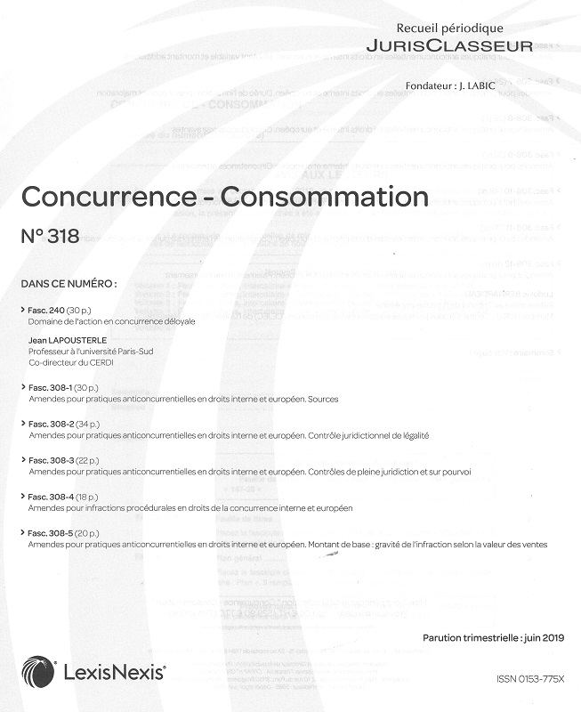 JURIS CLASSEUR CONCURRENCE - CONSOMMATION